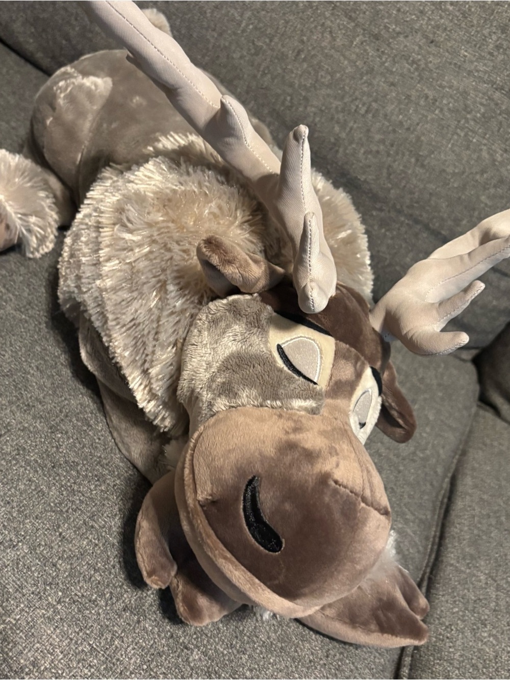 Disney parks- Sleeping Sven plush . EUC
